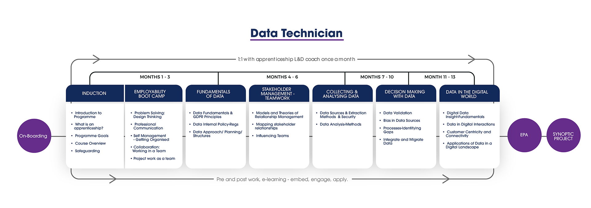 Data Technician Programme Roadmap